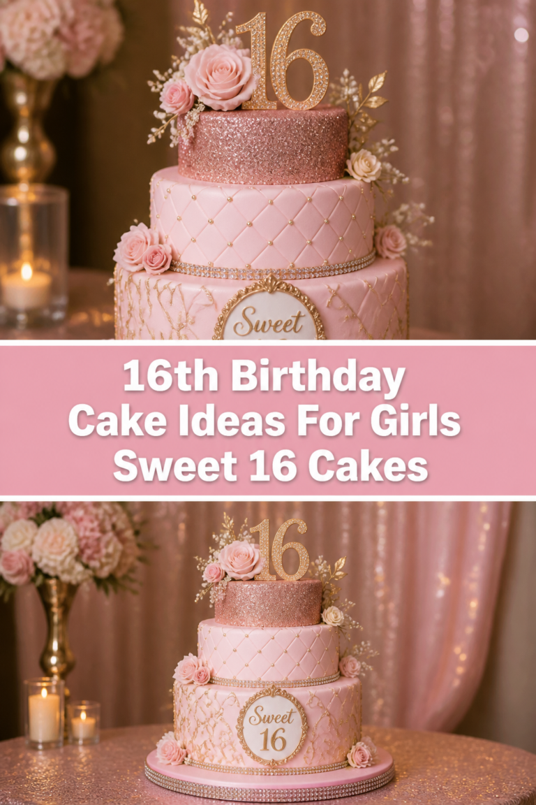 🎂 16th Birthday Cake Ideas For Girls Sweet 16 Cakes