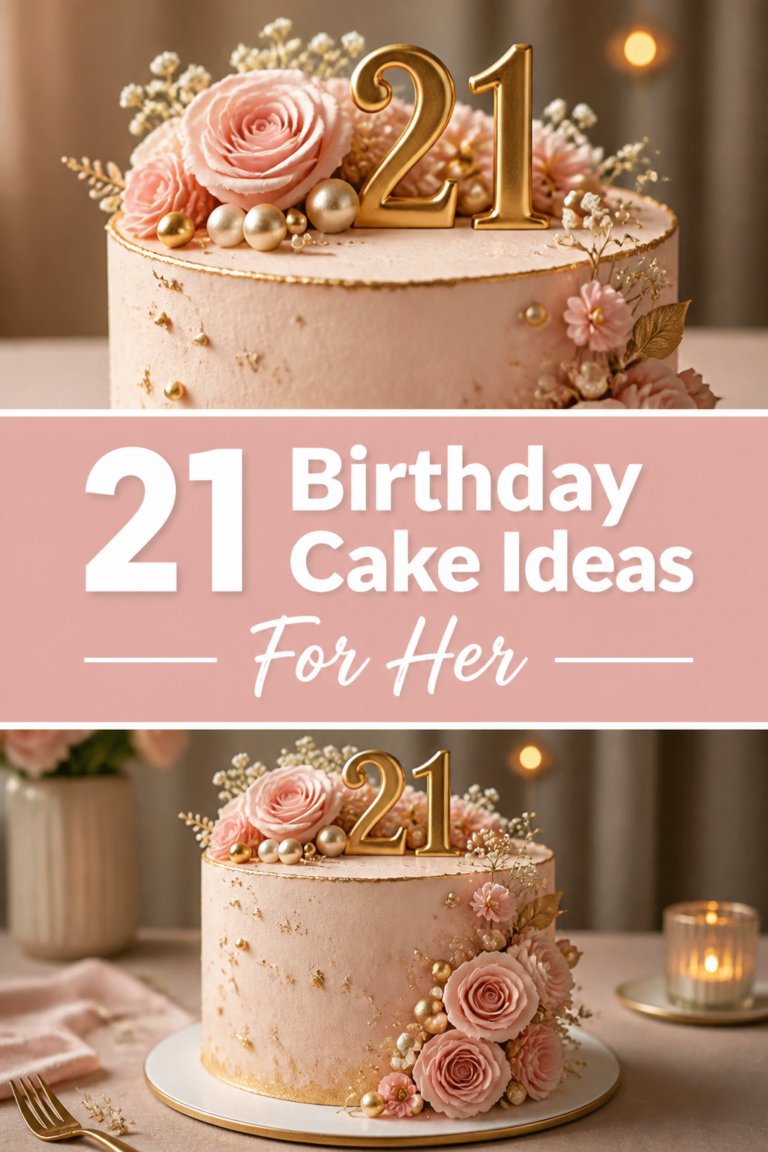 🌸 21 Birthday Cake Ideas For Her