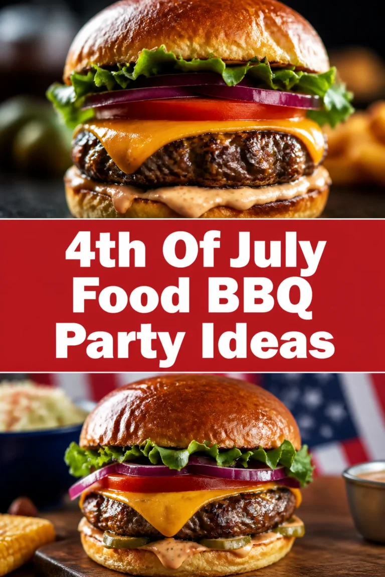 🎆 4th Of July Food BBQ Party Ideas
