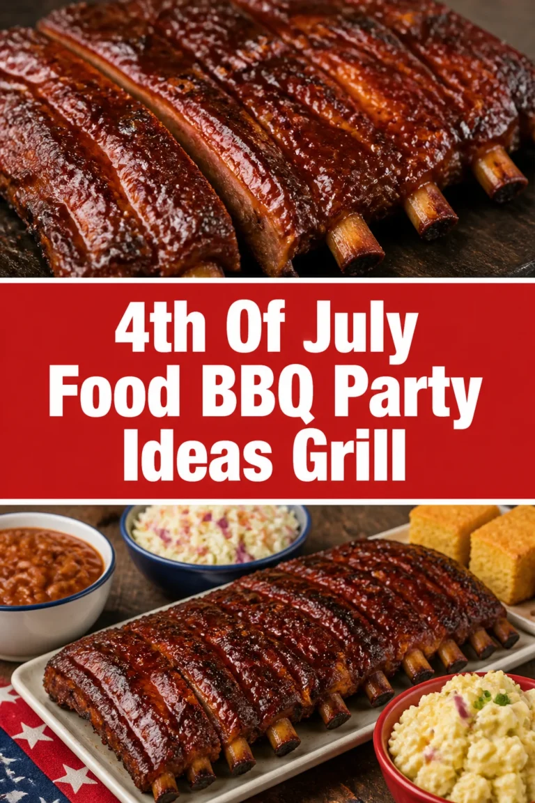 🍖 4th Of July Food BBQ Party Ideas Grill