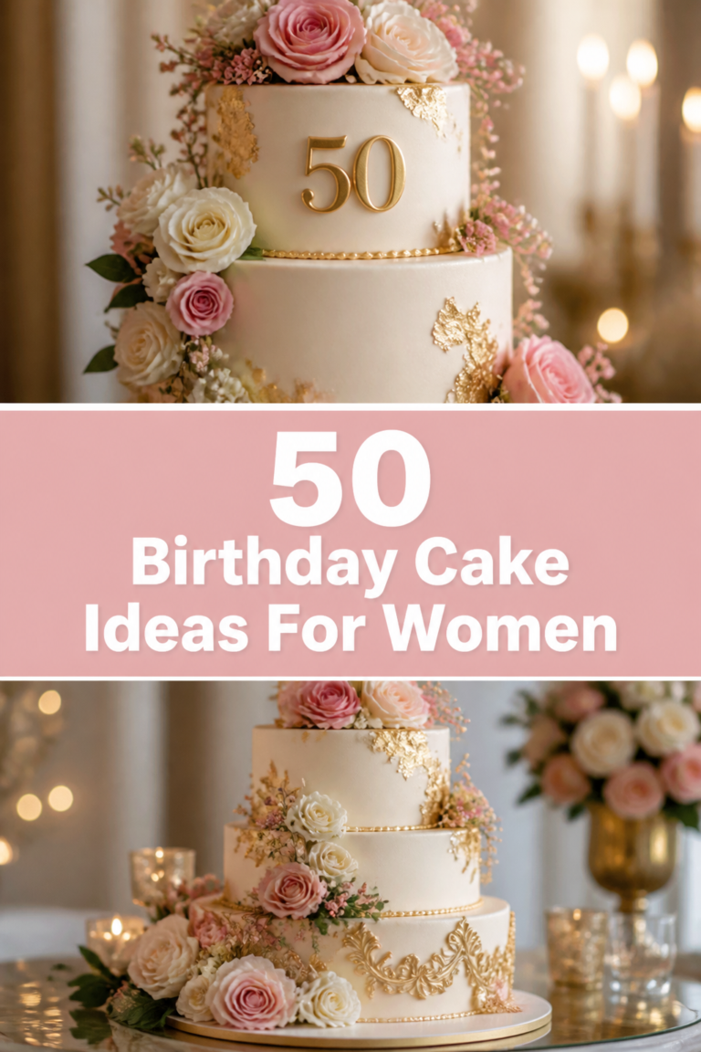 🎂 50 Birthday Cake Ideas For Women