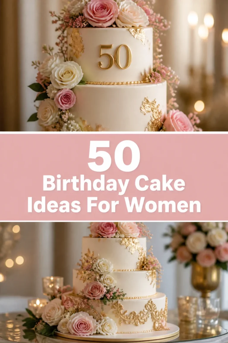 🎂 50 Birthday Cake Ideas For Women