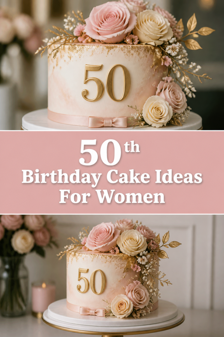 🎂 50th Birthday Cake Ideas For Women