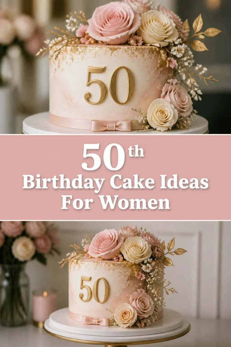 🎂 50th Birthday Cake Ideas For Women