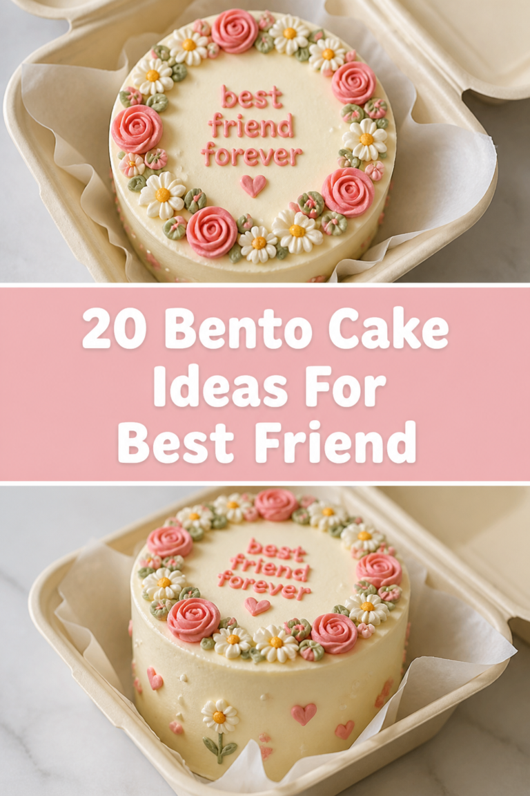🎂 20 Bento Cake Ideas For Best Friend