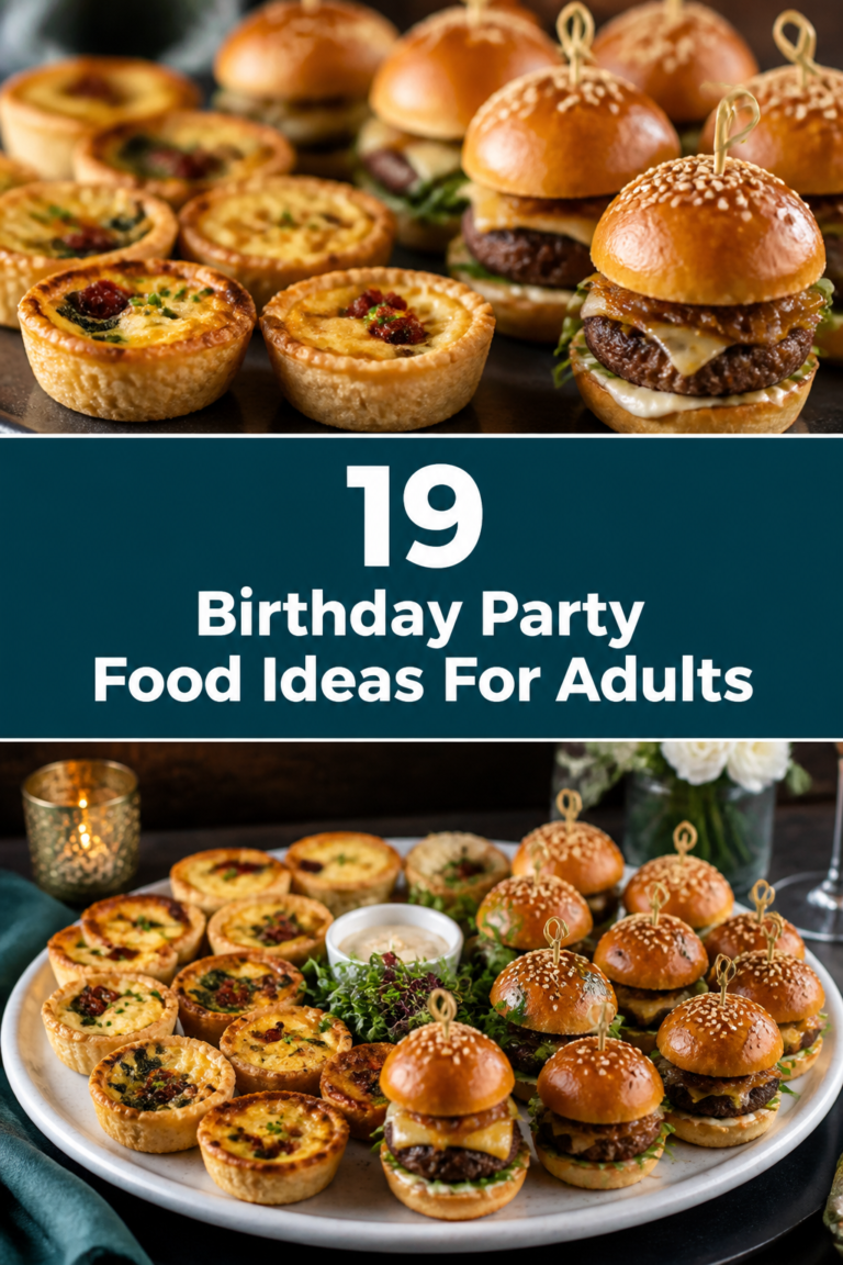 🎉 19 Birthday Party Food Ideas For Adults