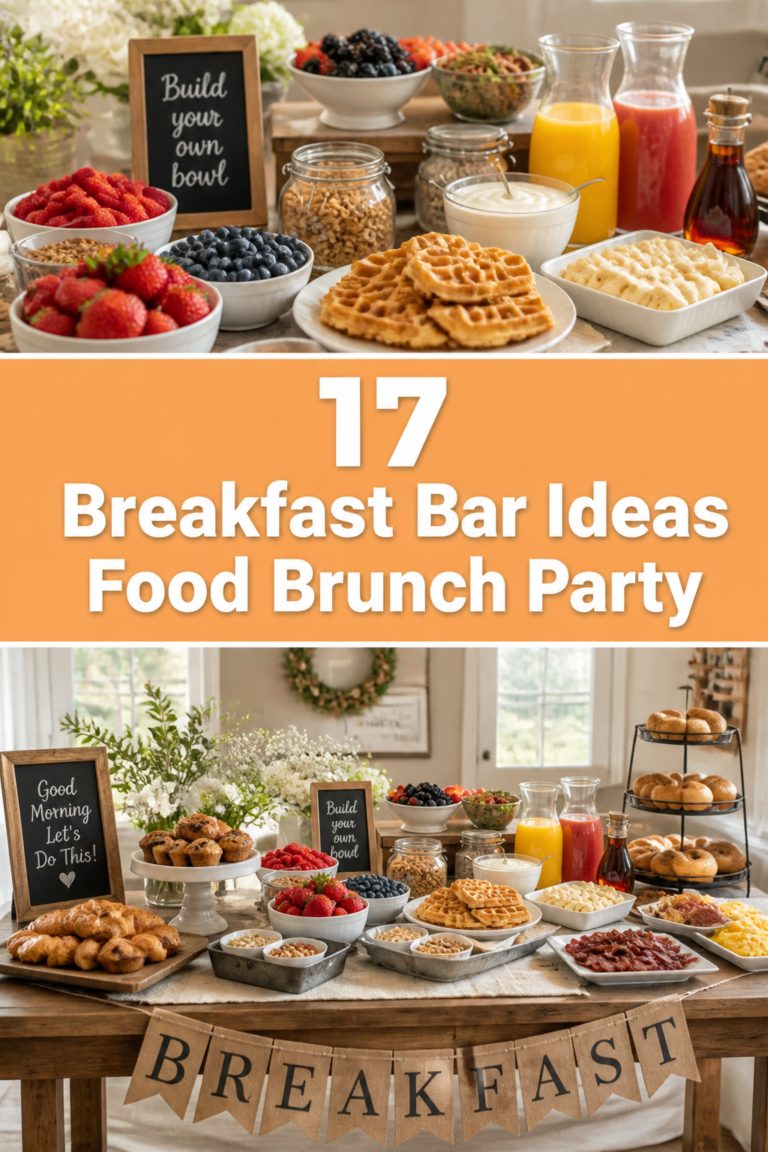 🍓 17 Breakfast Bar Ideas Food Brunch Party