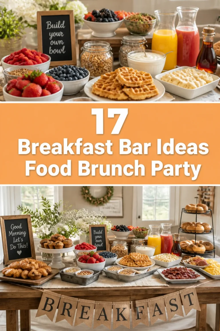 🍓 17 Breakfast Bar Ideas Food Brunch Party