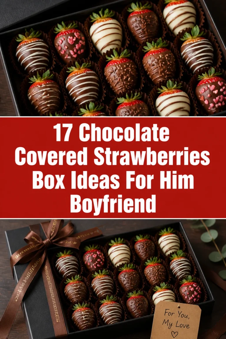 🍓 17 Chocolate Covered Strawberries Box Ideas For Him Boyfriend