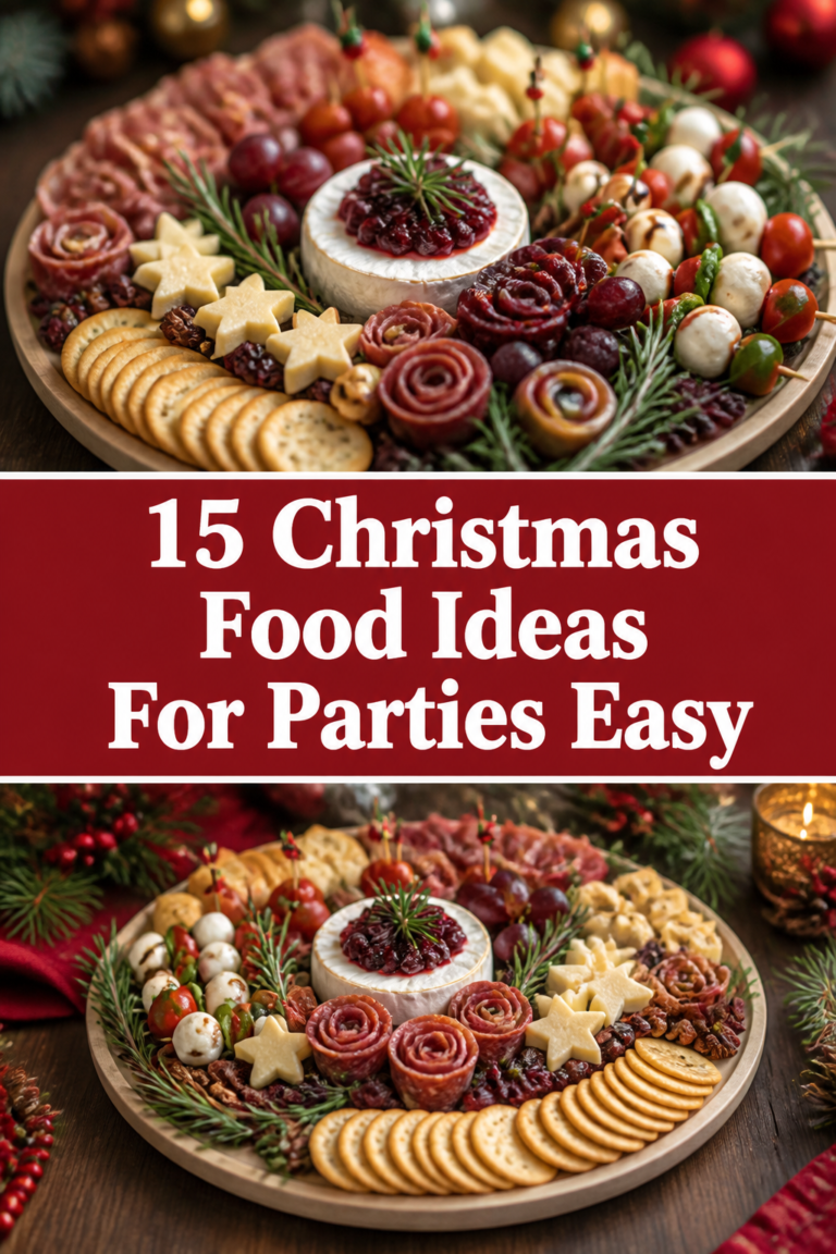 🎁 15 Christmas Food Ideas For Parties Easy
