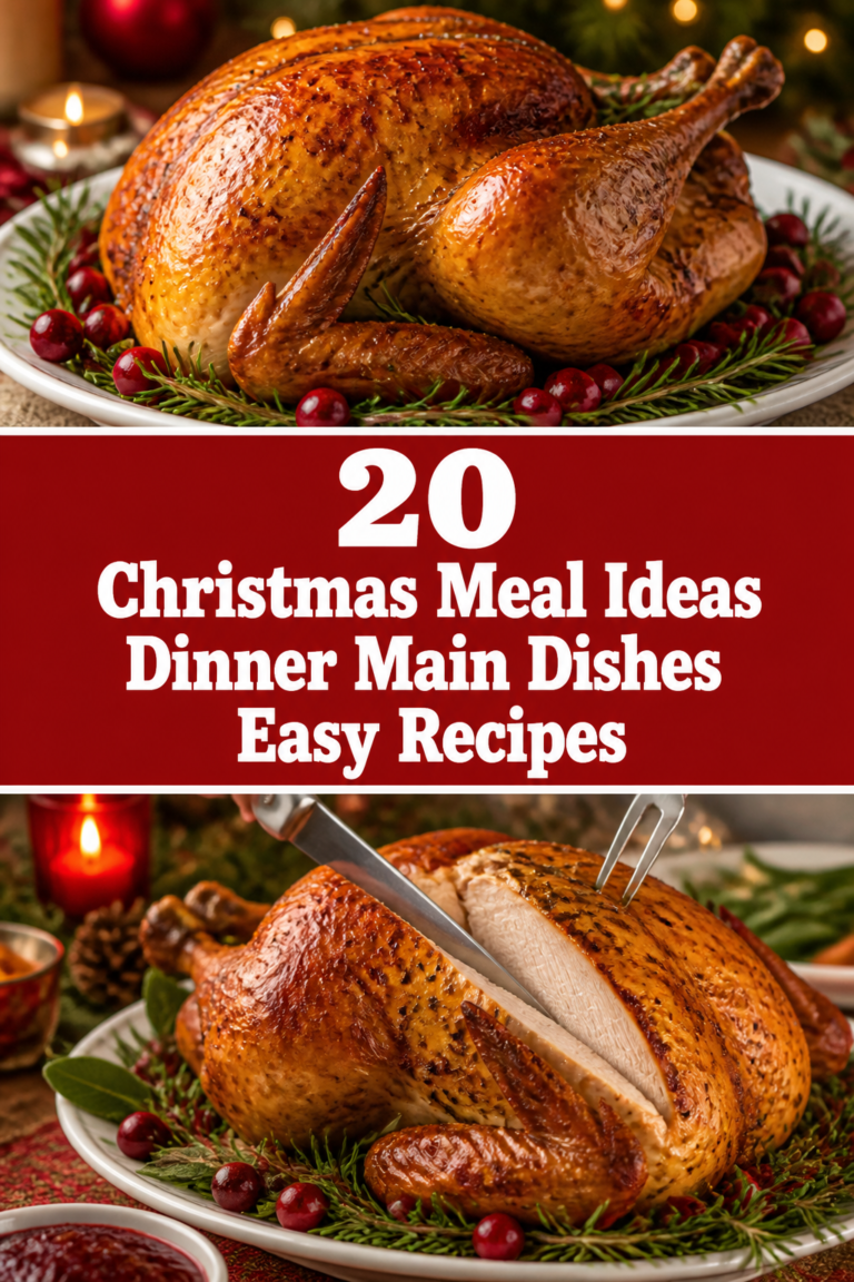🎄 20 Christmas Meal Ideas Dinner Main Dishes Easy Recipes