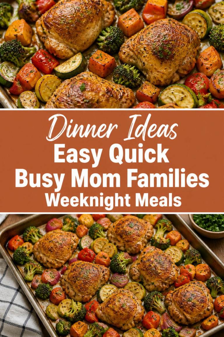 🍽️ 19 Dinner Ideas Easy Quick Busy Mom Families Weeknight Meals