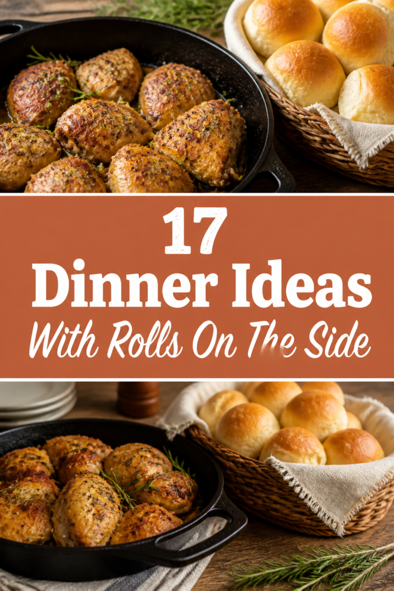 🥖 17 Dinner Ideas With Rolls On The Side