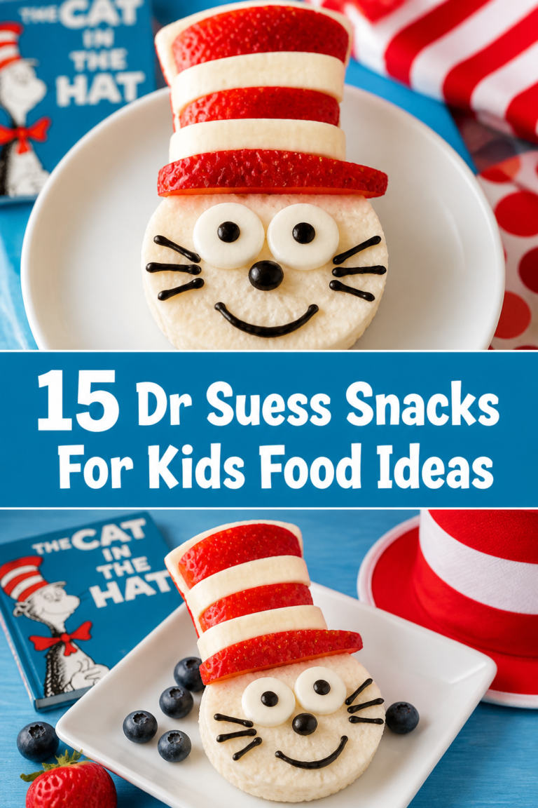 ✨ 15 Dr Suess Snacks For Kids Food Ideas