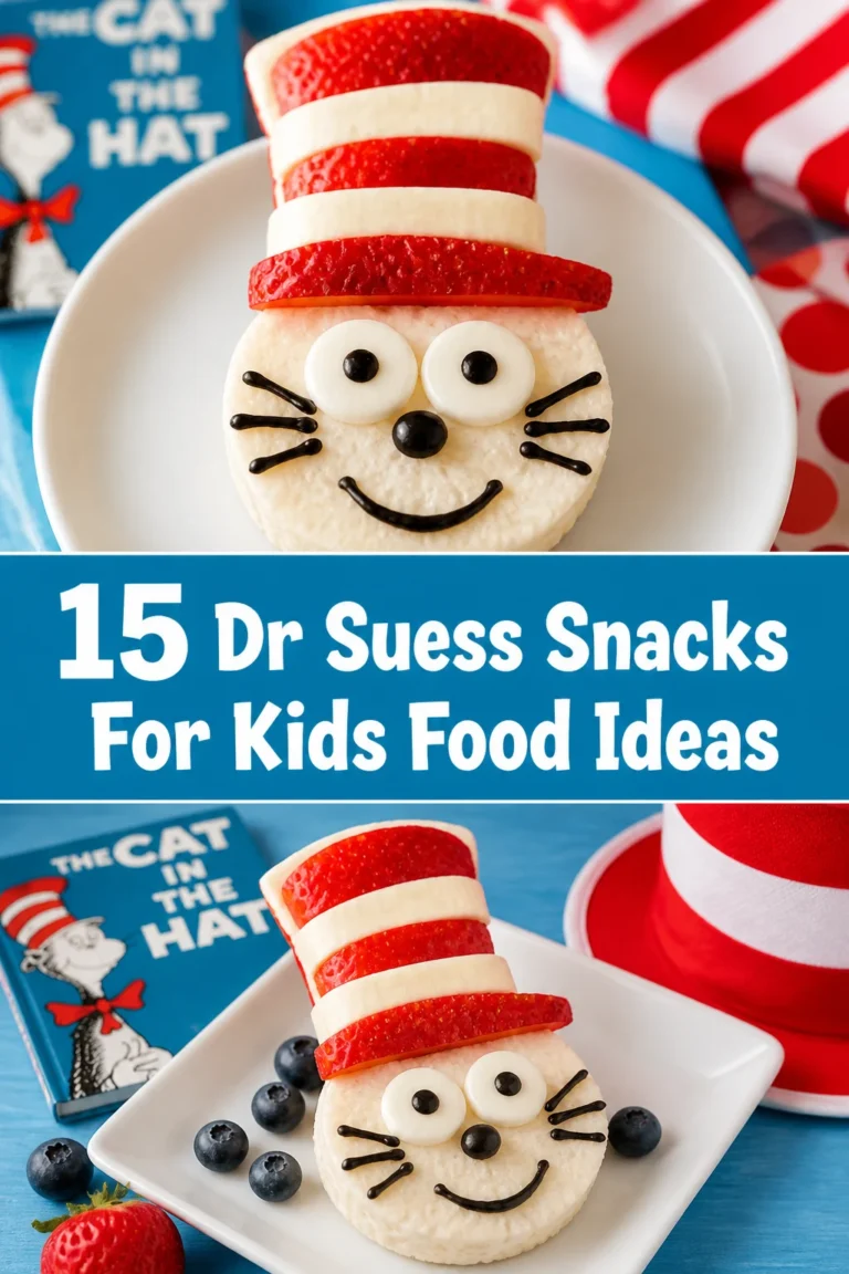 ✨ 15 Dr Suess Snacks For Kids Food Ideas
