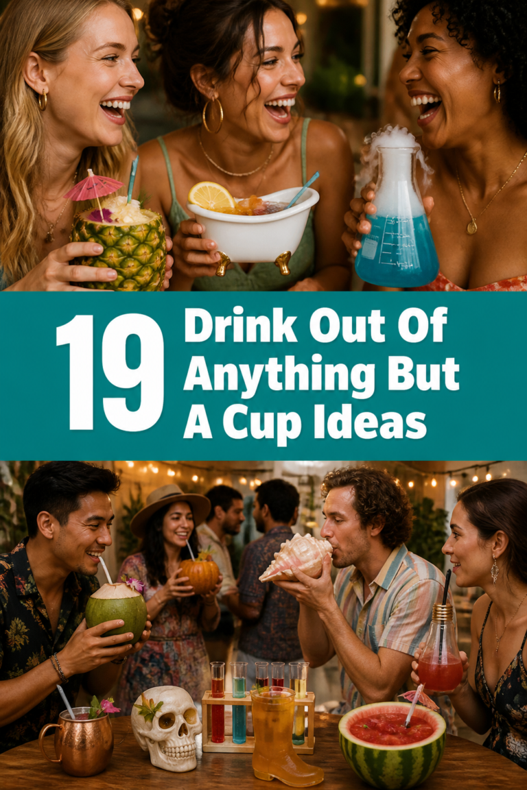 🍹 19 Drink Out Of Anything But A Cup Ideas