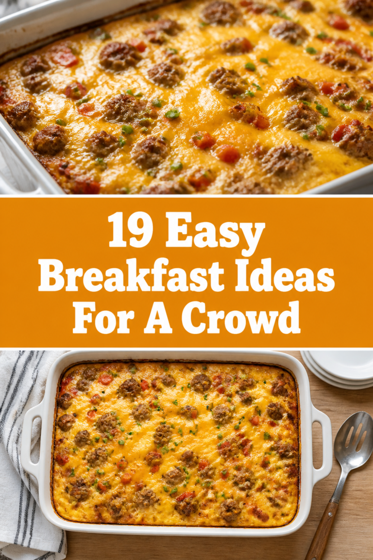 🍳 19 Easy Breakfast Ideas For A Crowd