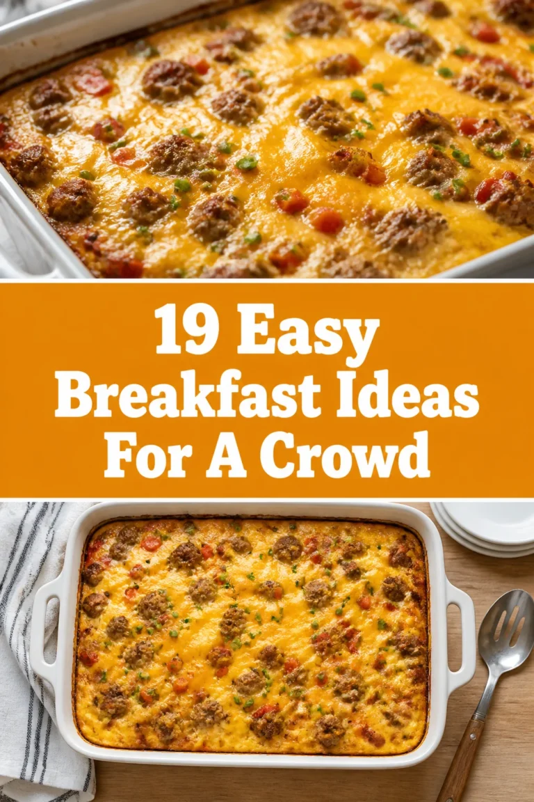 🍳 19 Easy Breakfast Ideas For A Crowd