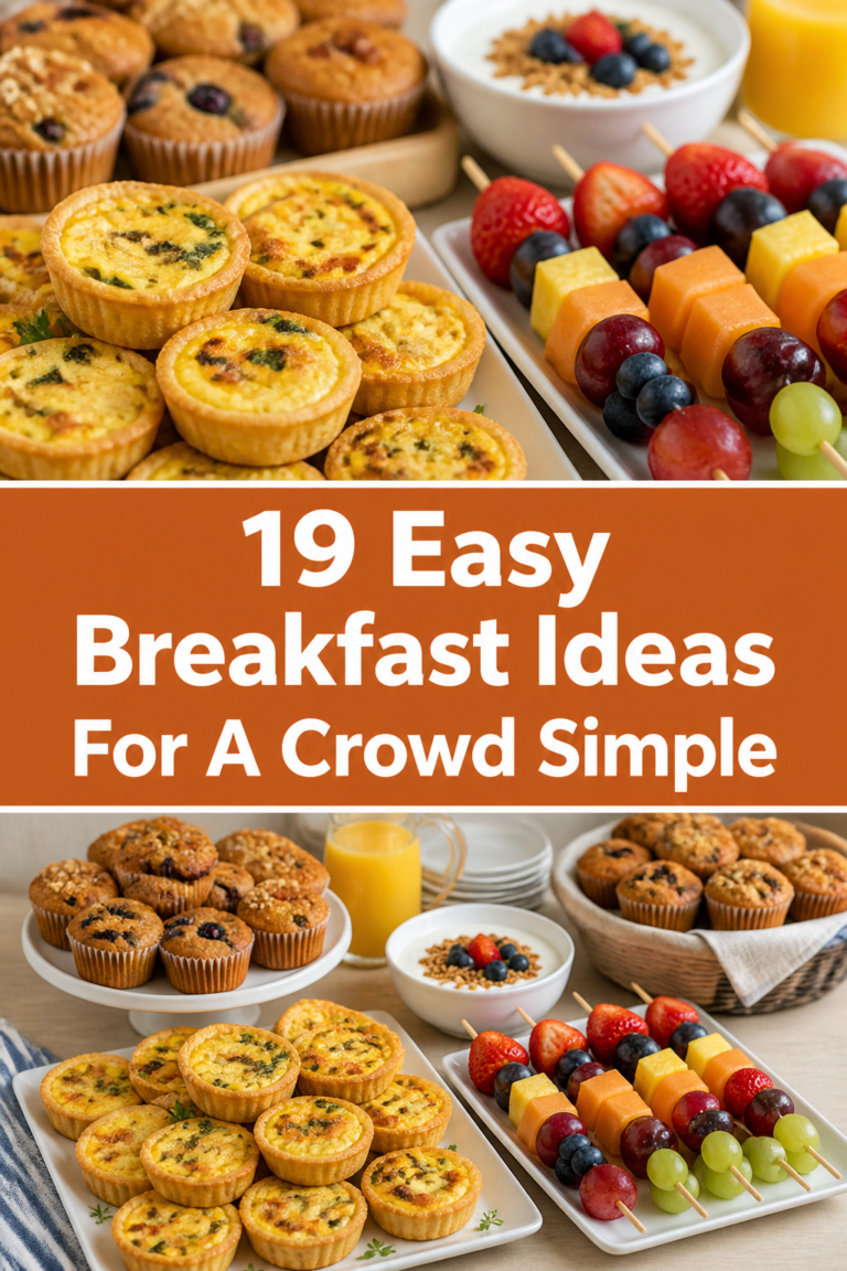 🥐 19 Easy Breakfast Ideas For A Crowd Simple
