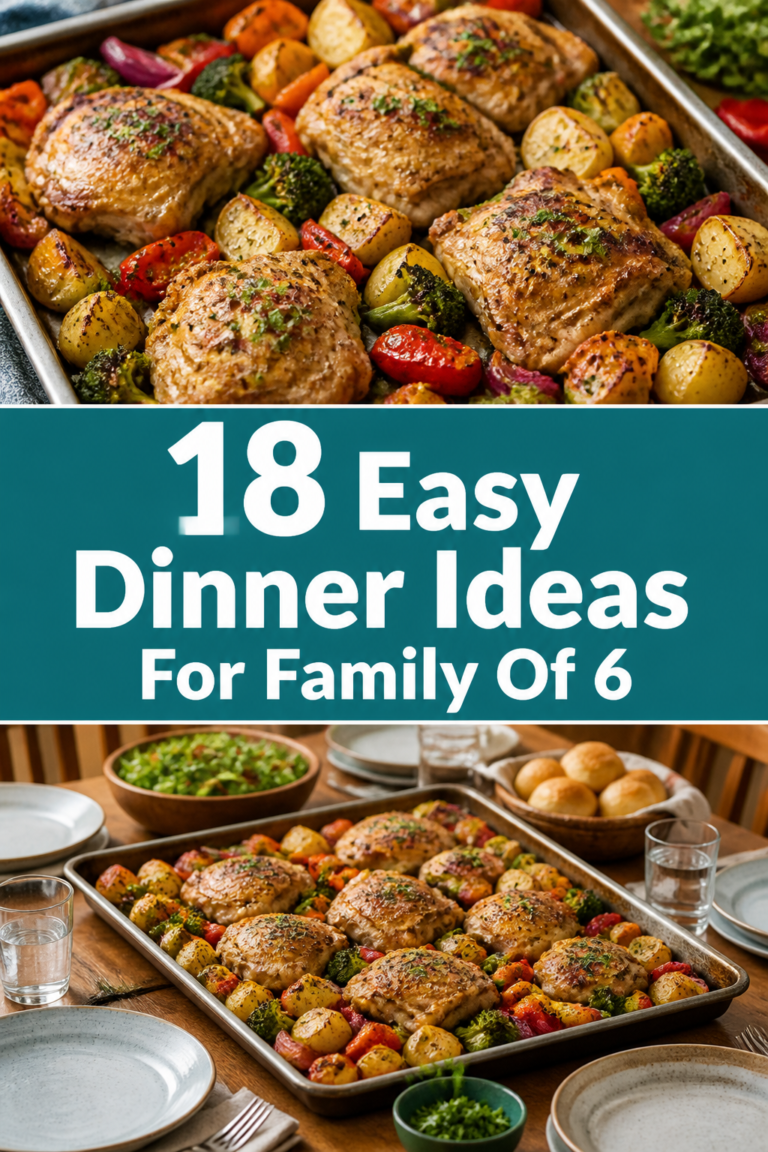 🍲 18 Easy Dinner Ideas For Family Of 6