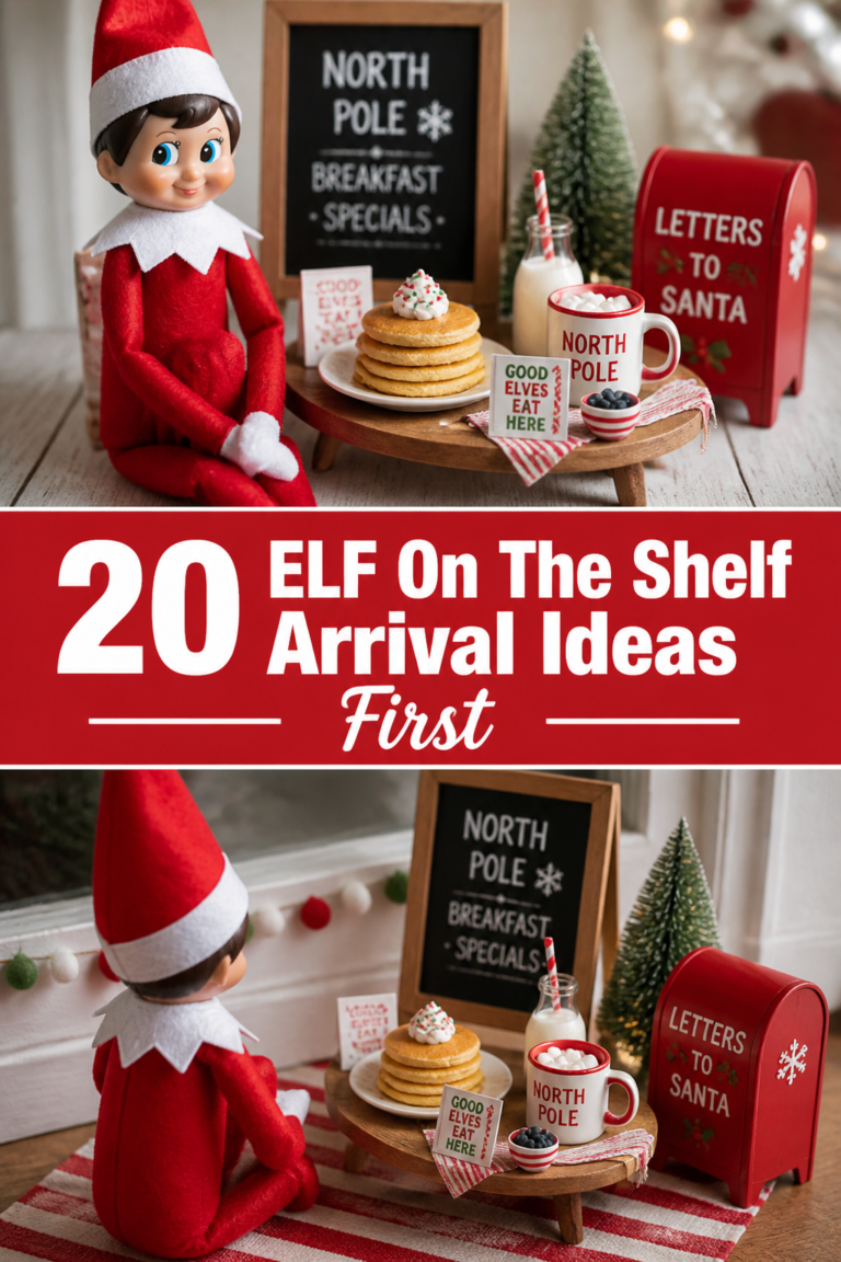 ✨ 20 ELF On The Shelf Arrival Ideas First