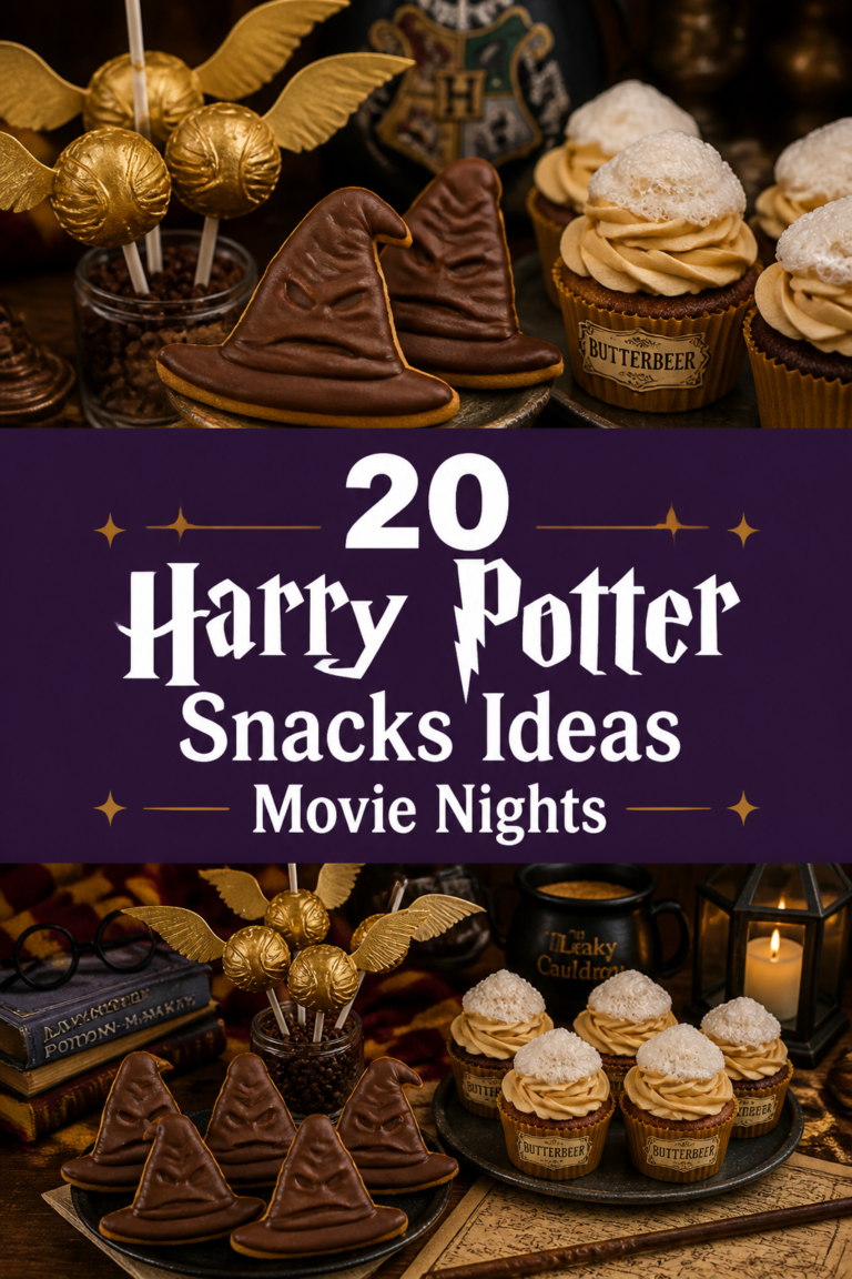 ✨ 20 Harry Potter Snacks Ideas Movie Nights