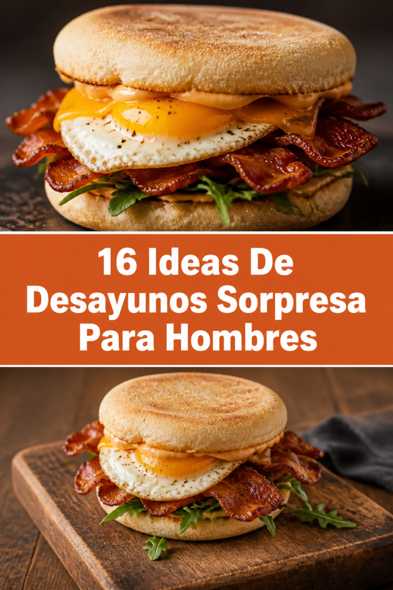🥐 16 Ideas De Desayunos Sorpresa Para Hombres