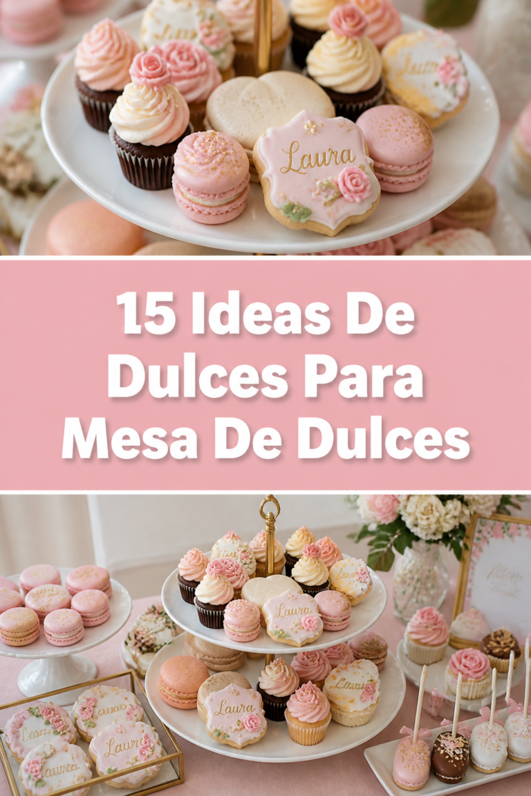 🍬 15 Ideas De Dulces Para Mesa De Dulces