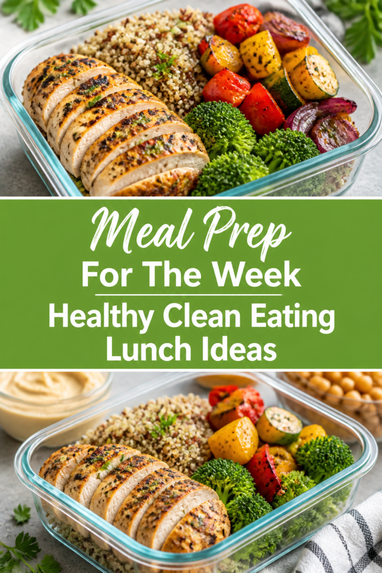🥗 17 Meal Prep For The Week Healthy Clean Eating Lunch Ideas