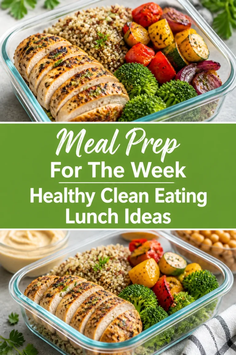 🥗 17 Meal Prep For The Week Healthy Clean Eating Lunch Ideas
