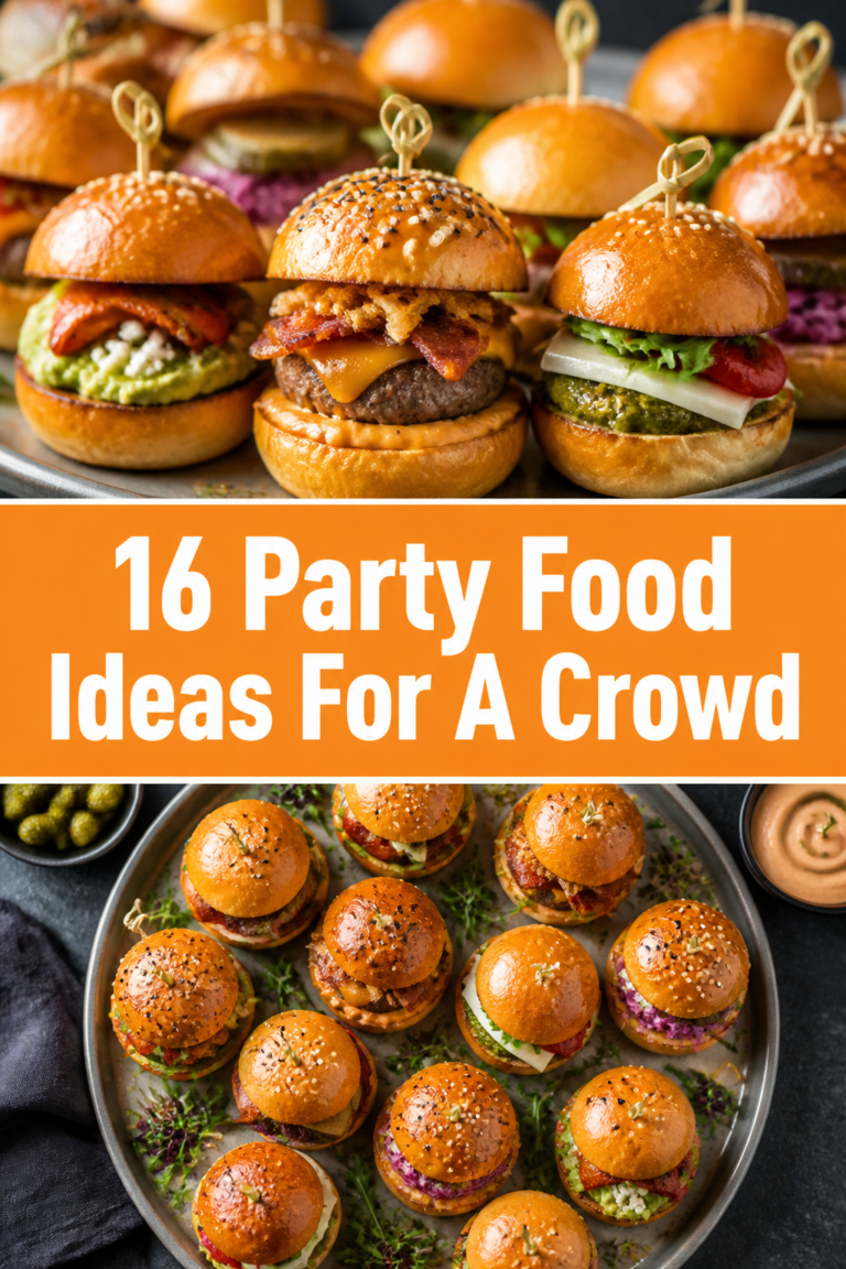 🎉 16 Party Food Ideas For A Crowd
