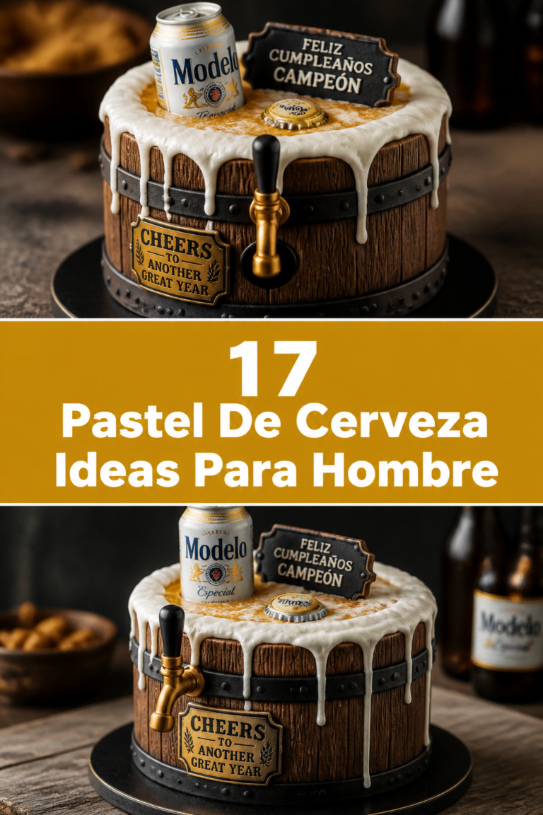 🍺 17 Pastel De Cerveza Ideas Para Hombre