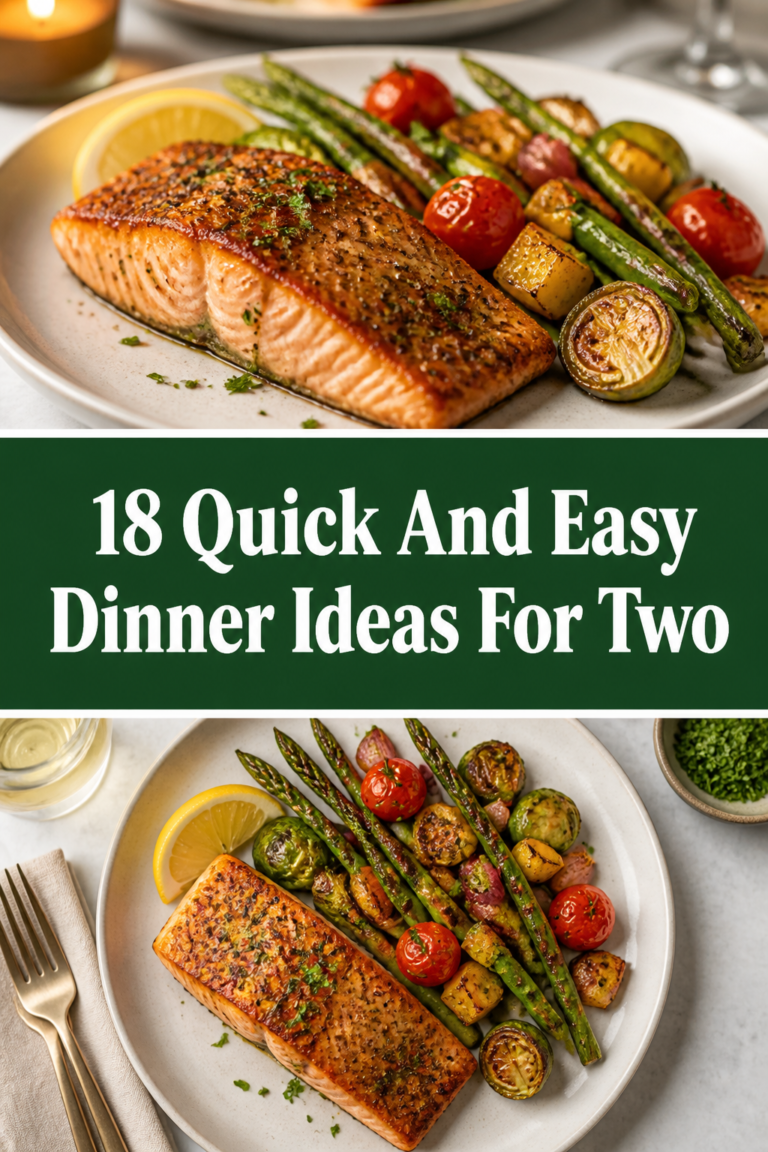 🍳 18 Quick And Easy Dinner Ideas For Two