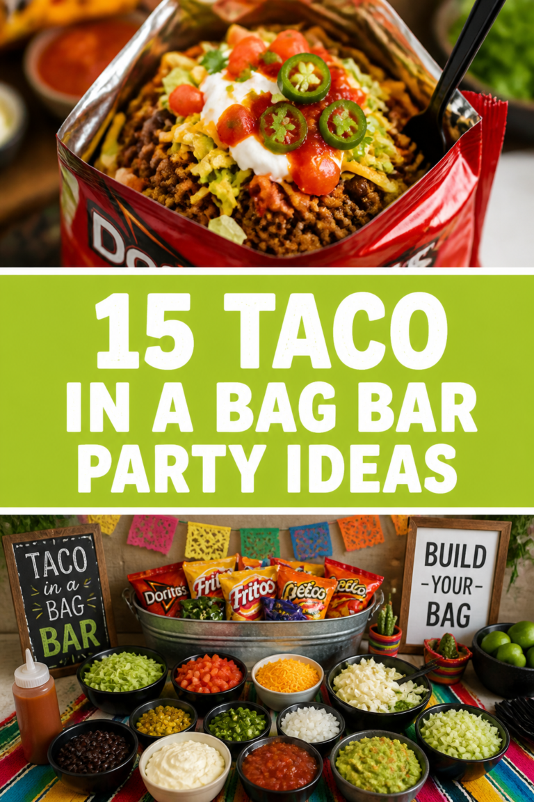 🌮 15 Taco In A Bag Bar Party Ideas
