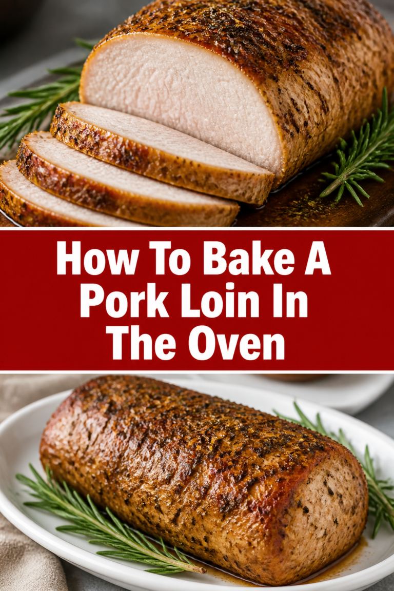 🐷 How To Bake A Pork Loin In The Oven