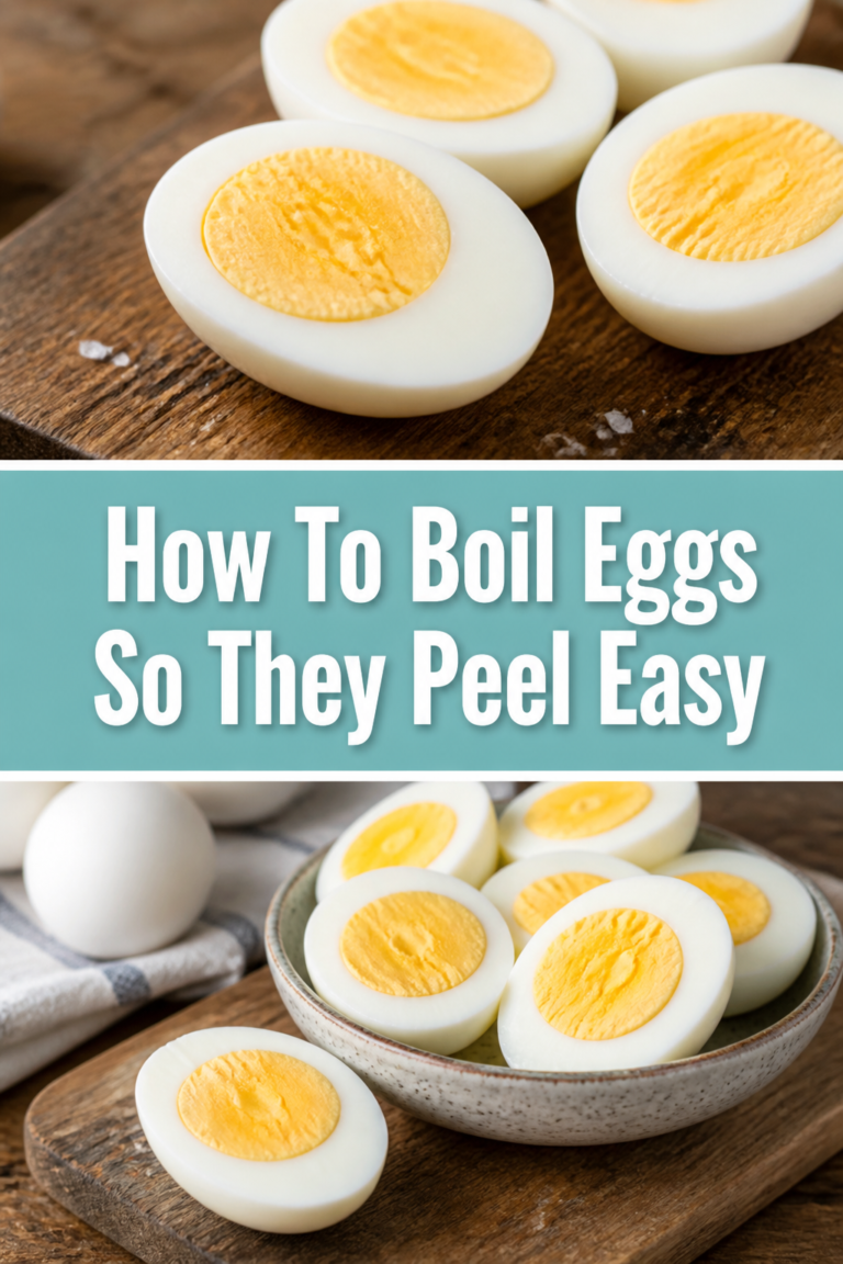 🥚 How To Boil Eggs So They Peel Easy