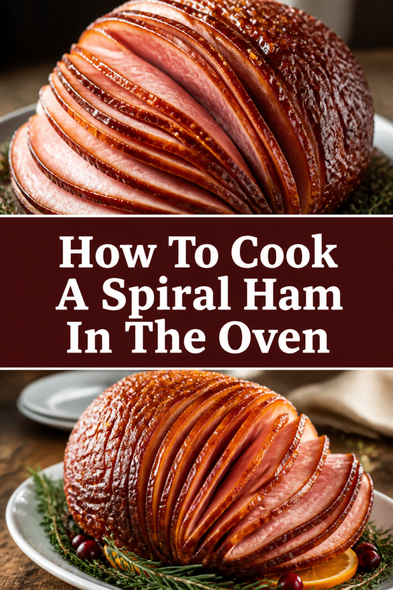 🍖 How To Cook A Spiral Ham In The Oven
