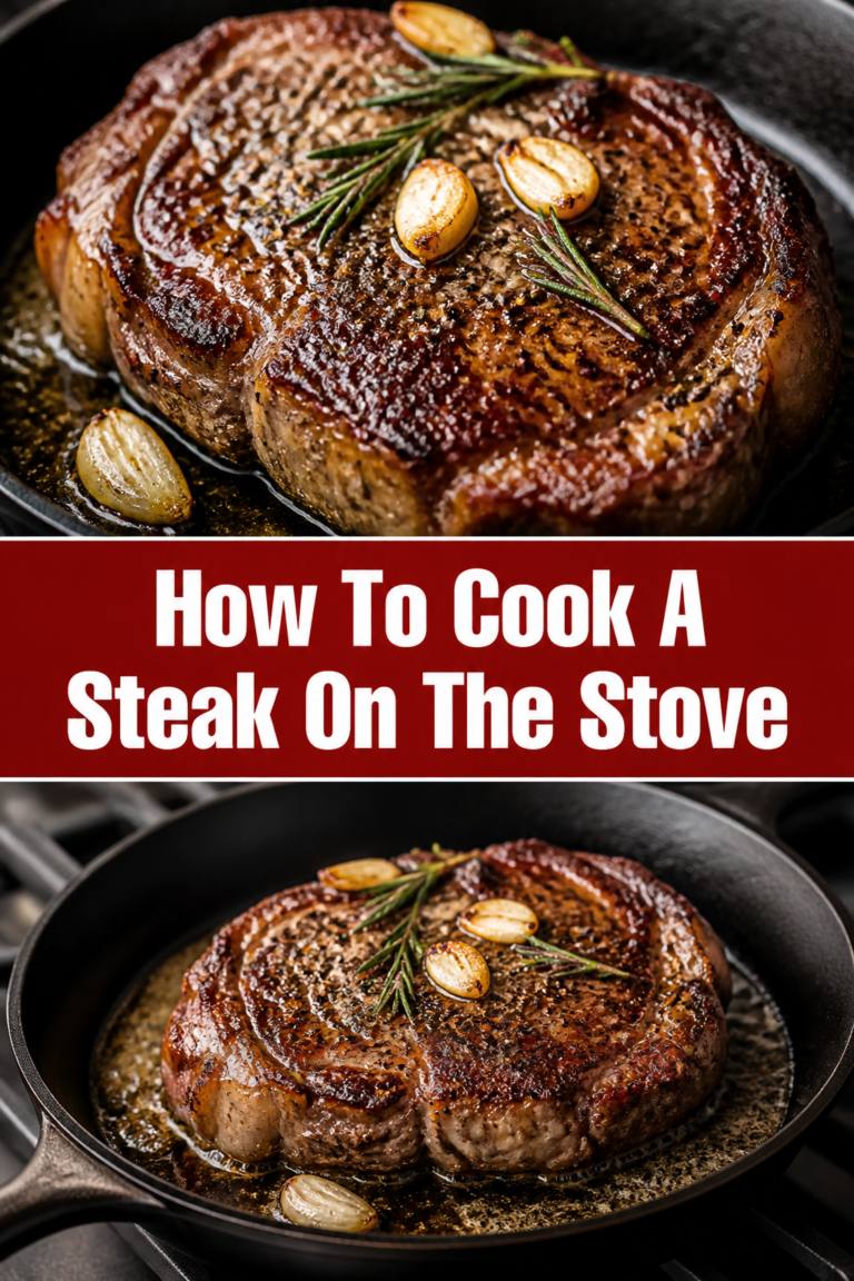 🥩 How To Cook A Steak On The Stove