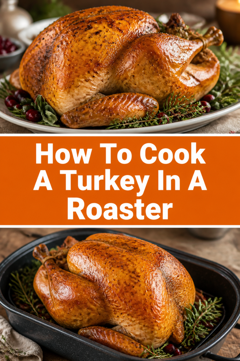 🦃 How To Cook A Turkey In A Roaster
