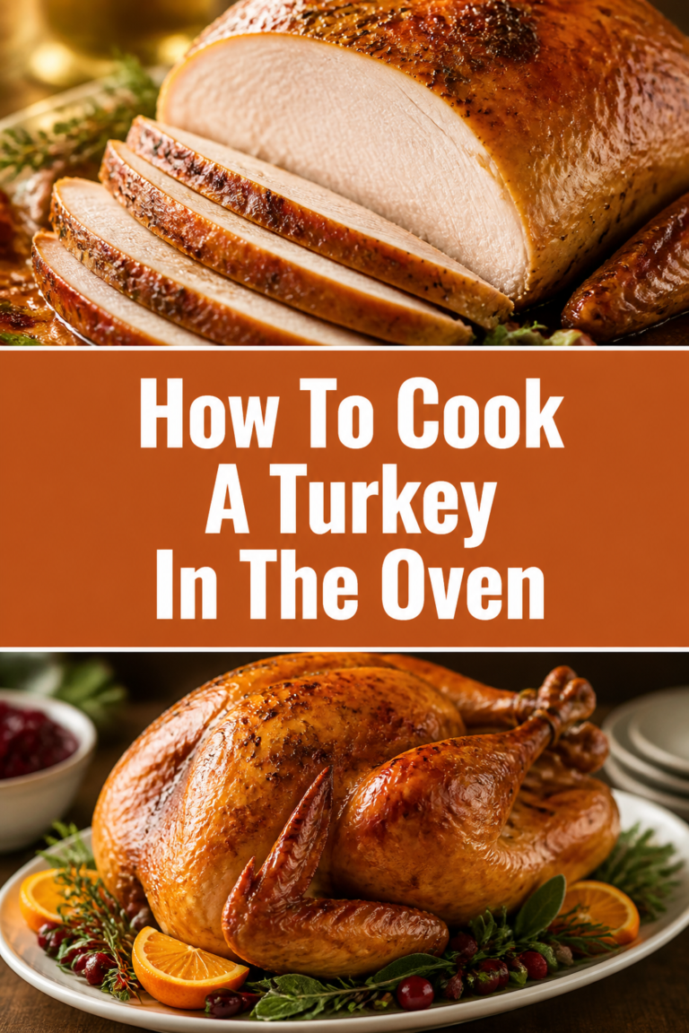 🦃 How To Cook A Turkey In The Oven