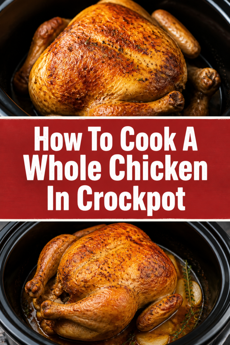 🍗 How To Cook A Whole Chicken In Crockpot