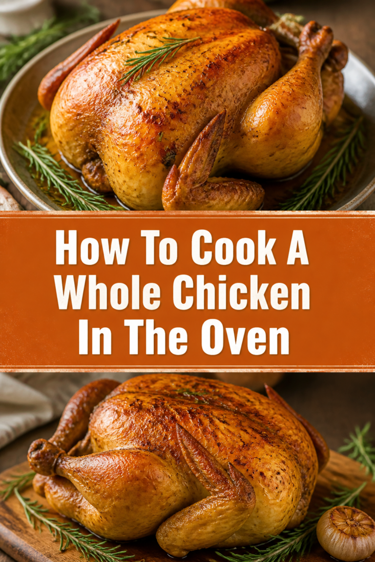 🍗 How To Cook A Whole Chicken In The Oven