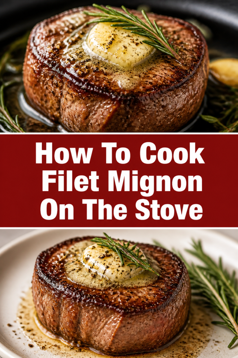 🥩 How To Cook Filet Mignon On The Stove