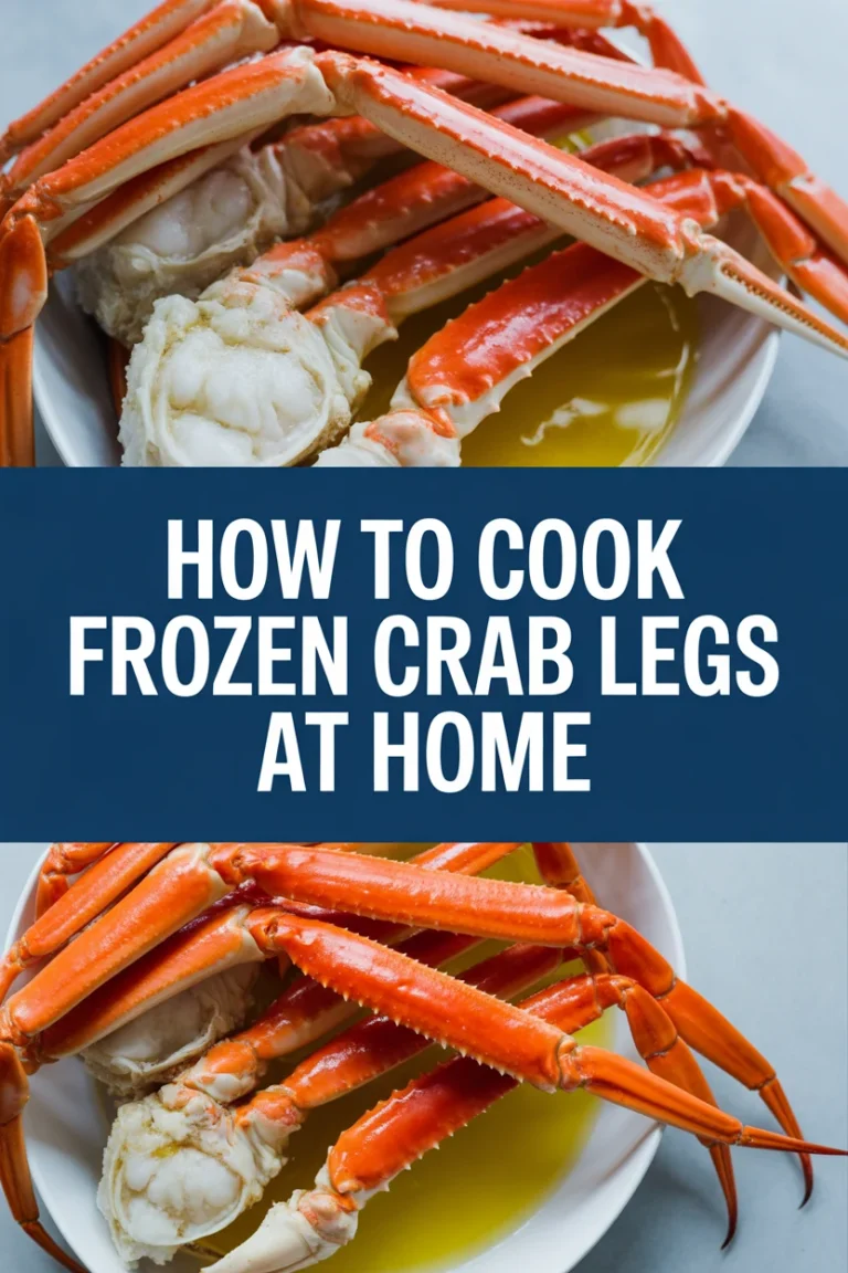 🦀 How To Cook Frozen Crab Legs At Home