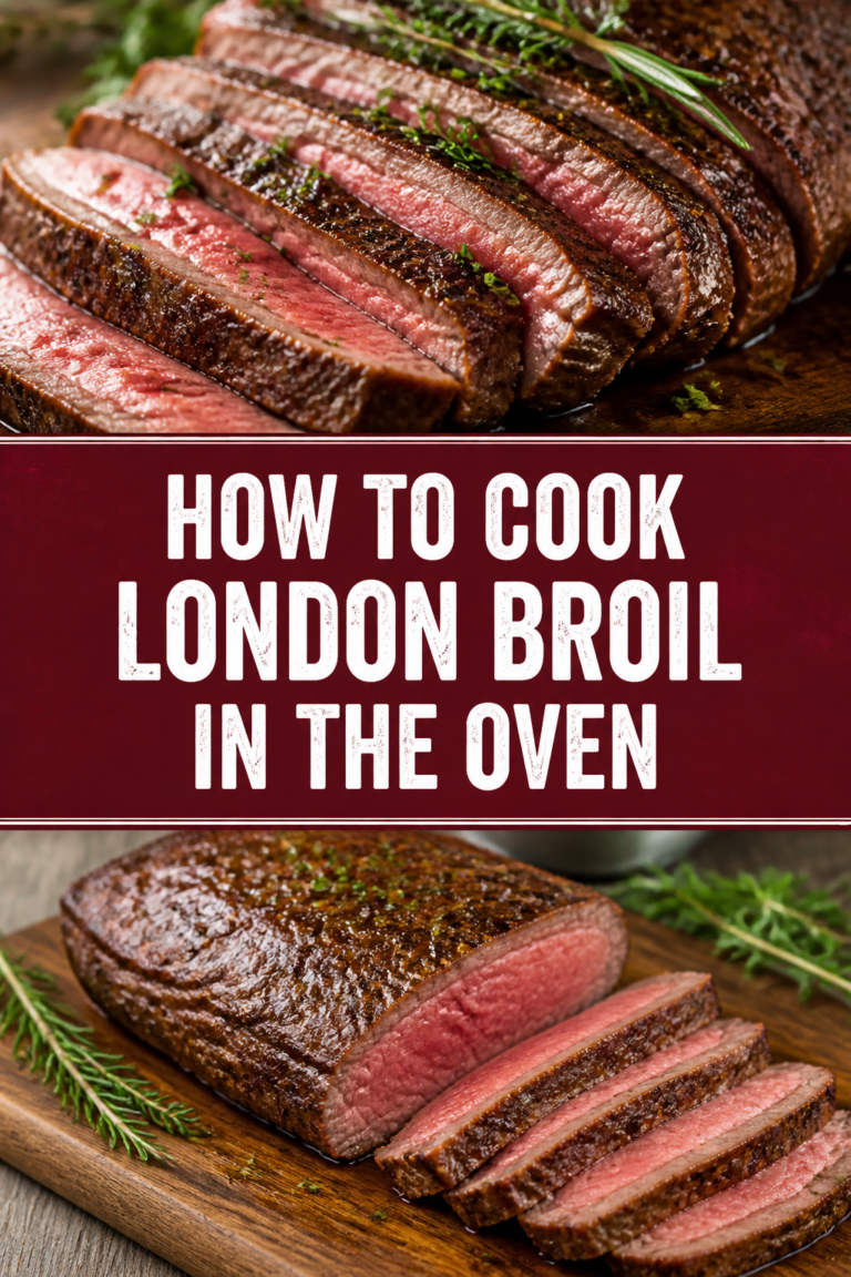 🥩 How To Cook London Broil In The Oven