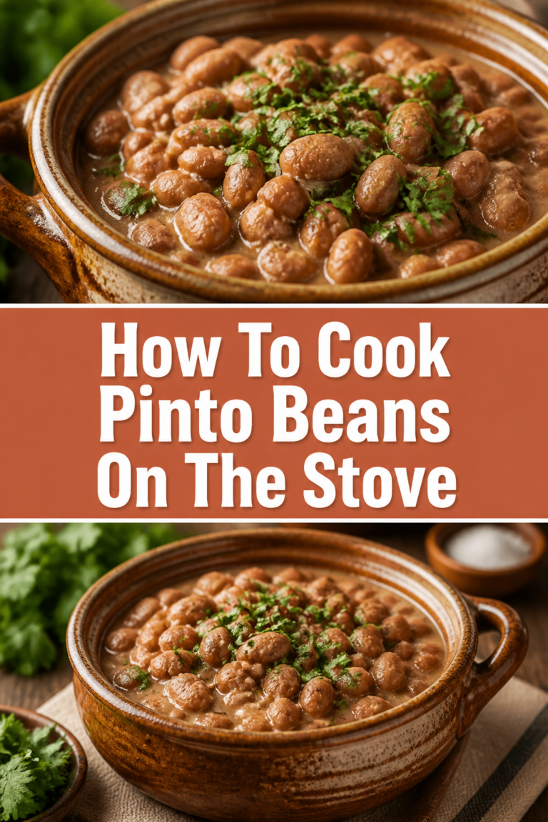 🥘 How To Cook Pinto Beans On The Stove