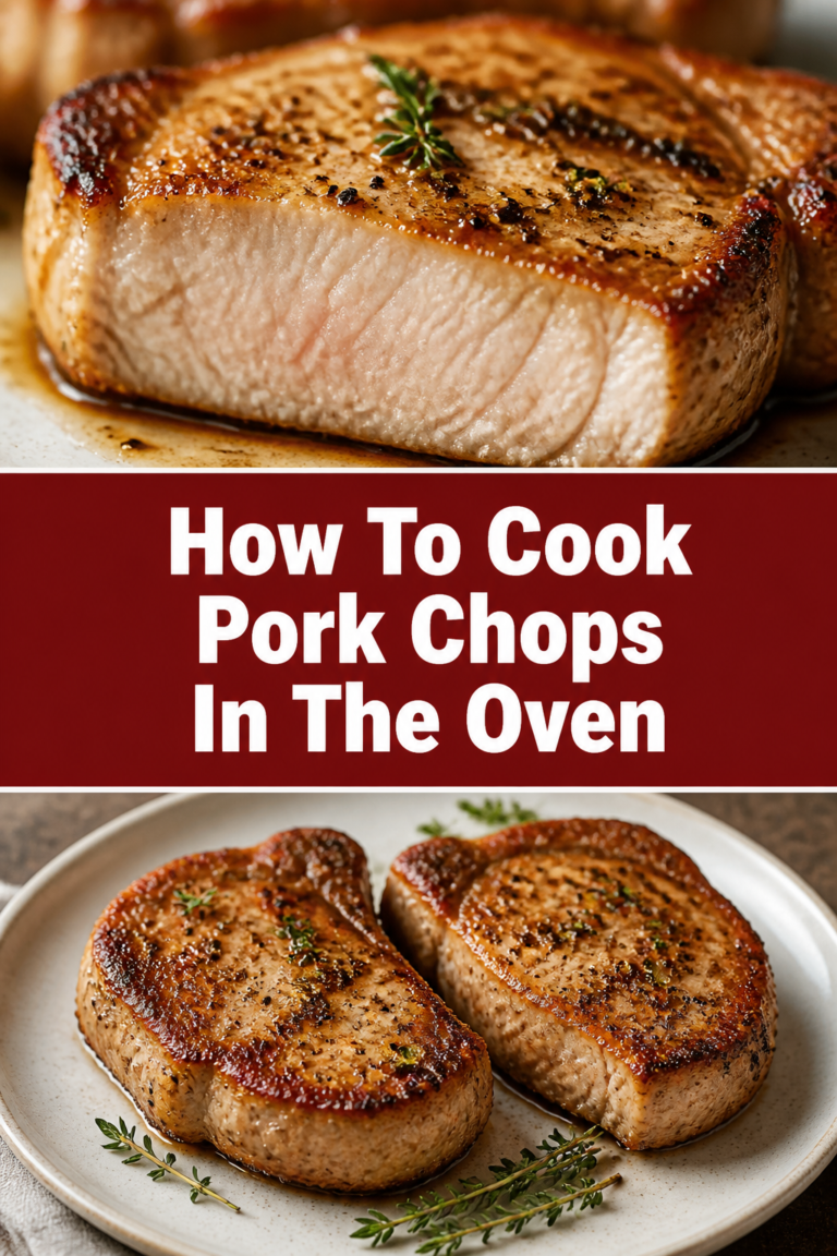 🍖 How To Cook Pork Chops In The Oven