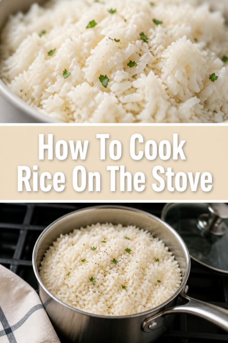 🍚 How To Cook Rice On The Stove