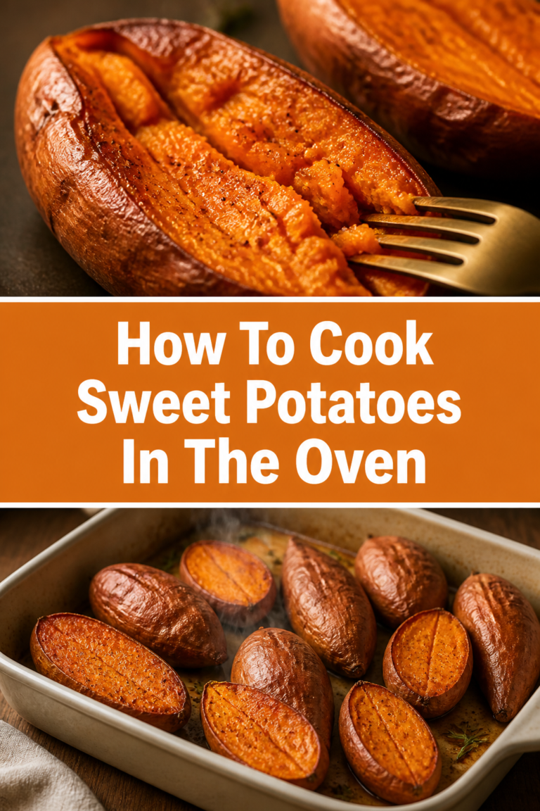 🍠 How To Cook Sweet Potatoes In The Oven