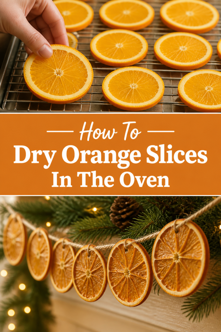 🍊 How To Dry Orange Slices In The Oven
